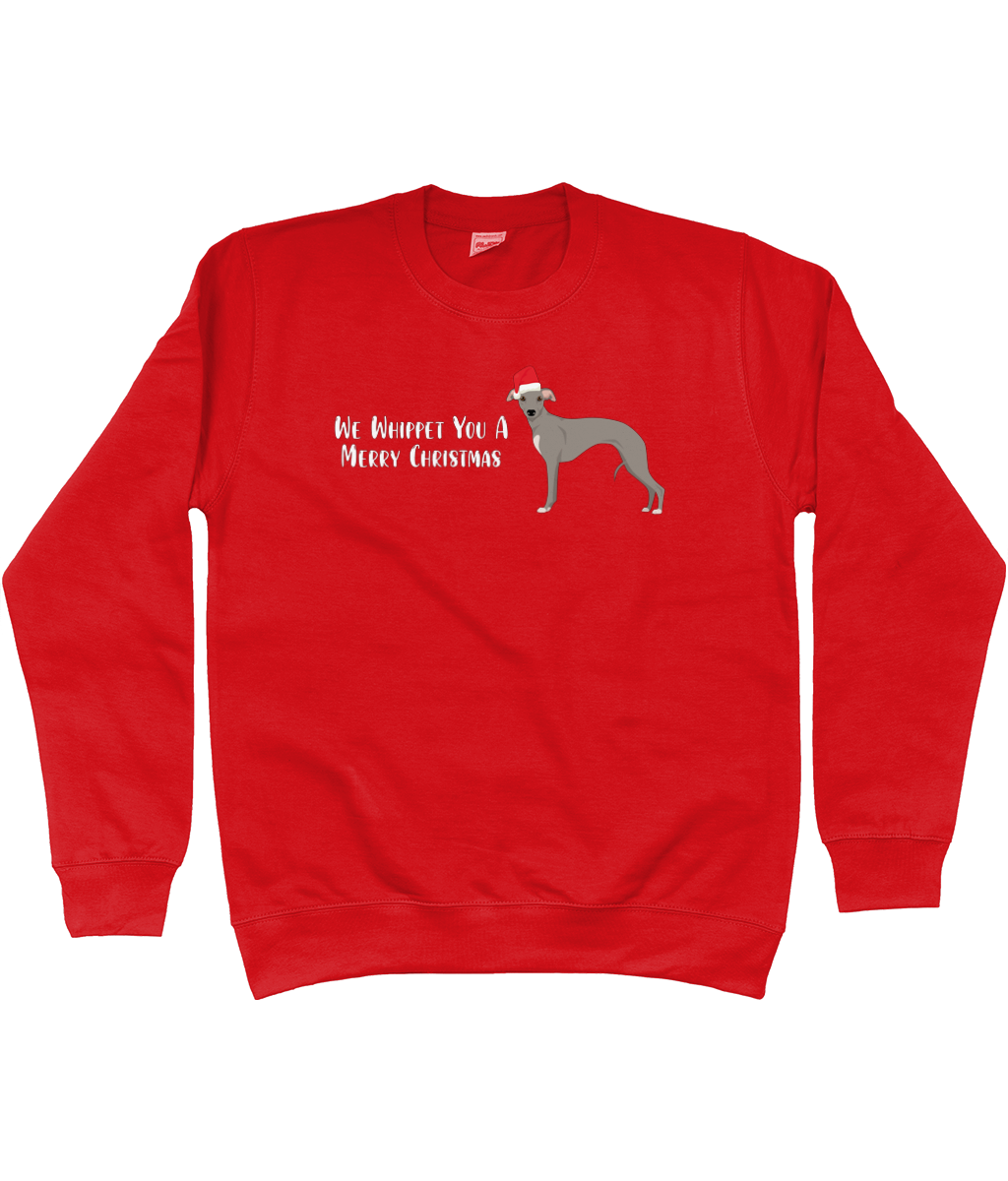 Whippet Christmas Jumper