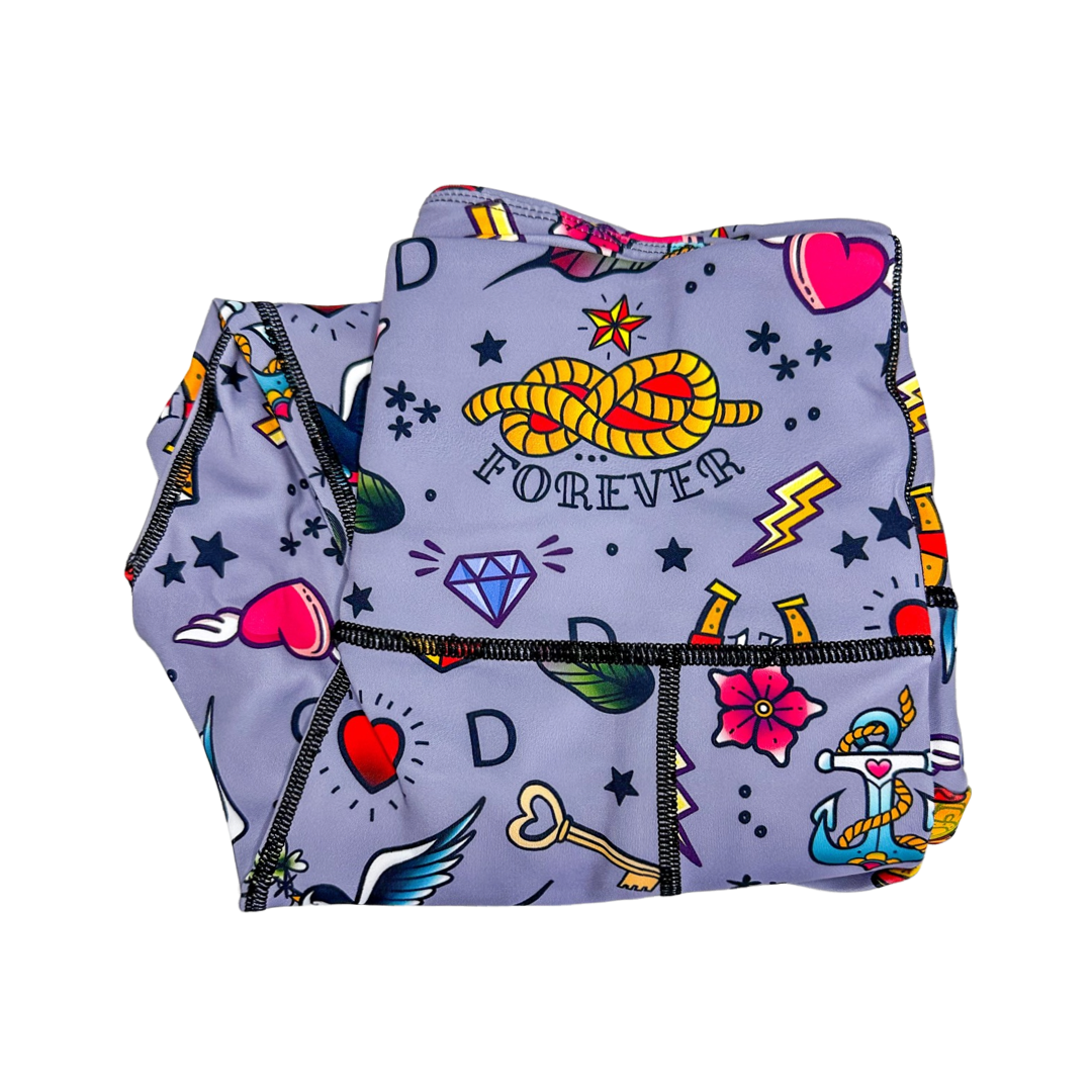 Sample Sale Artful Dogster leggings - wrong print dog matching leggings