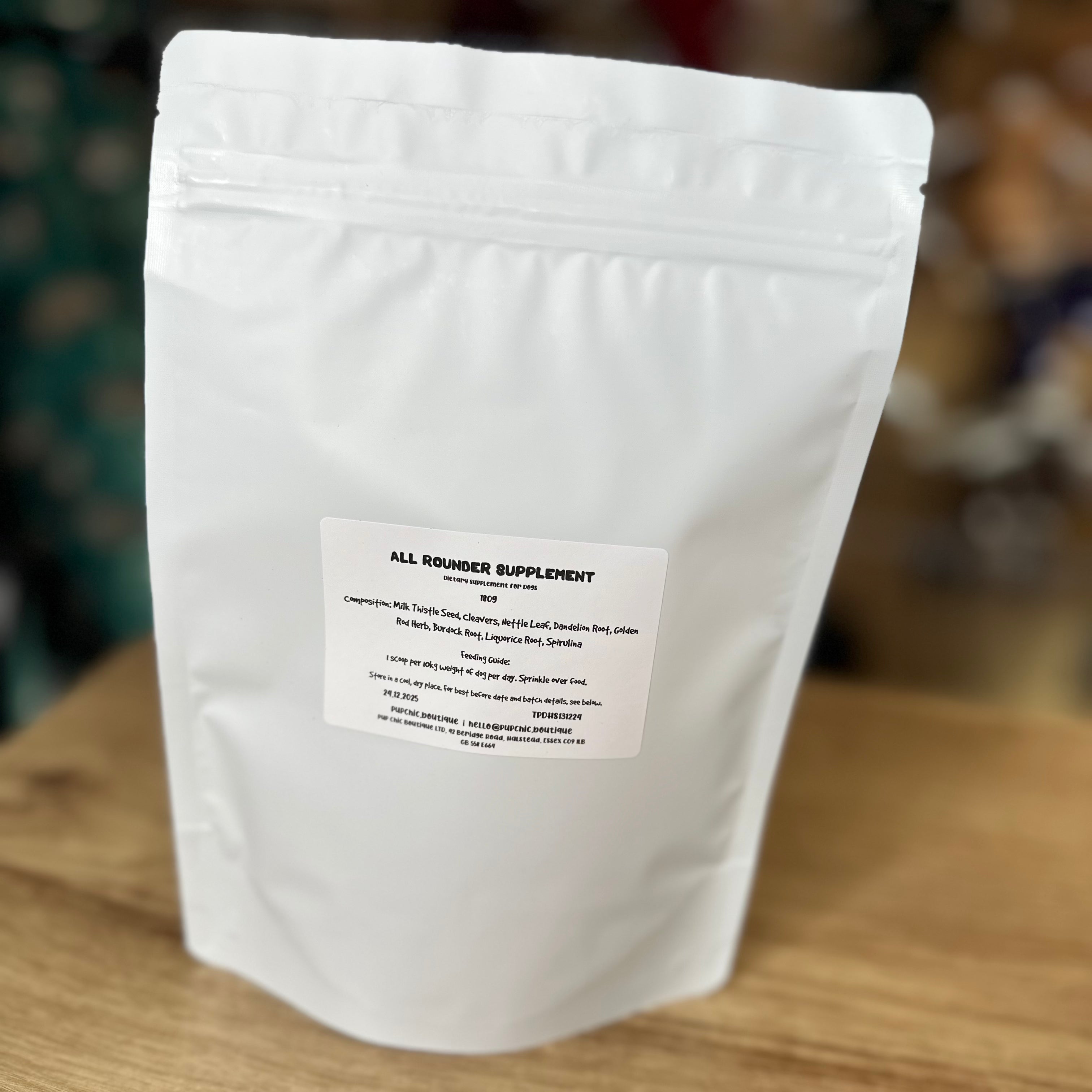 All Rounder Dog Supplement - detox