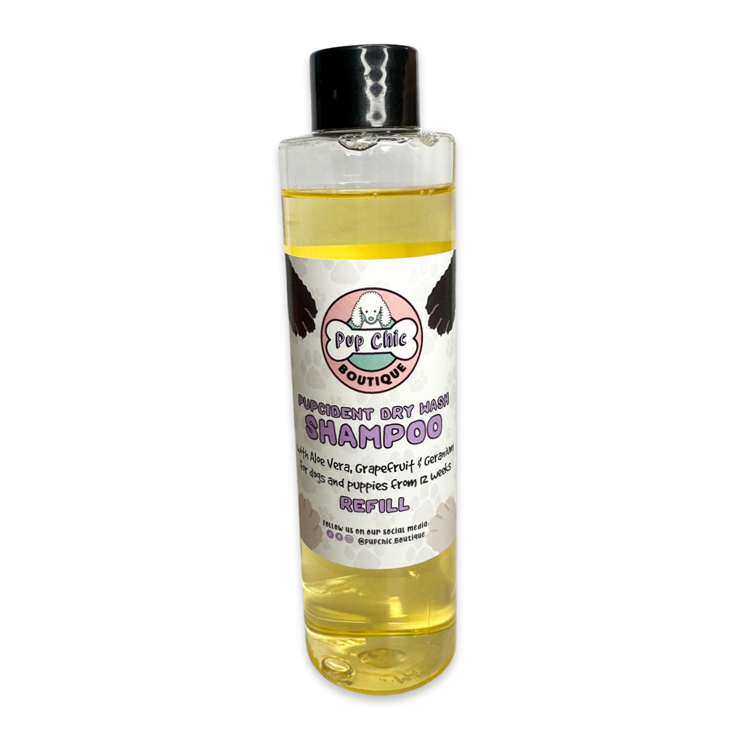 Pupcident dry wash shampoo refill
