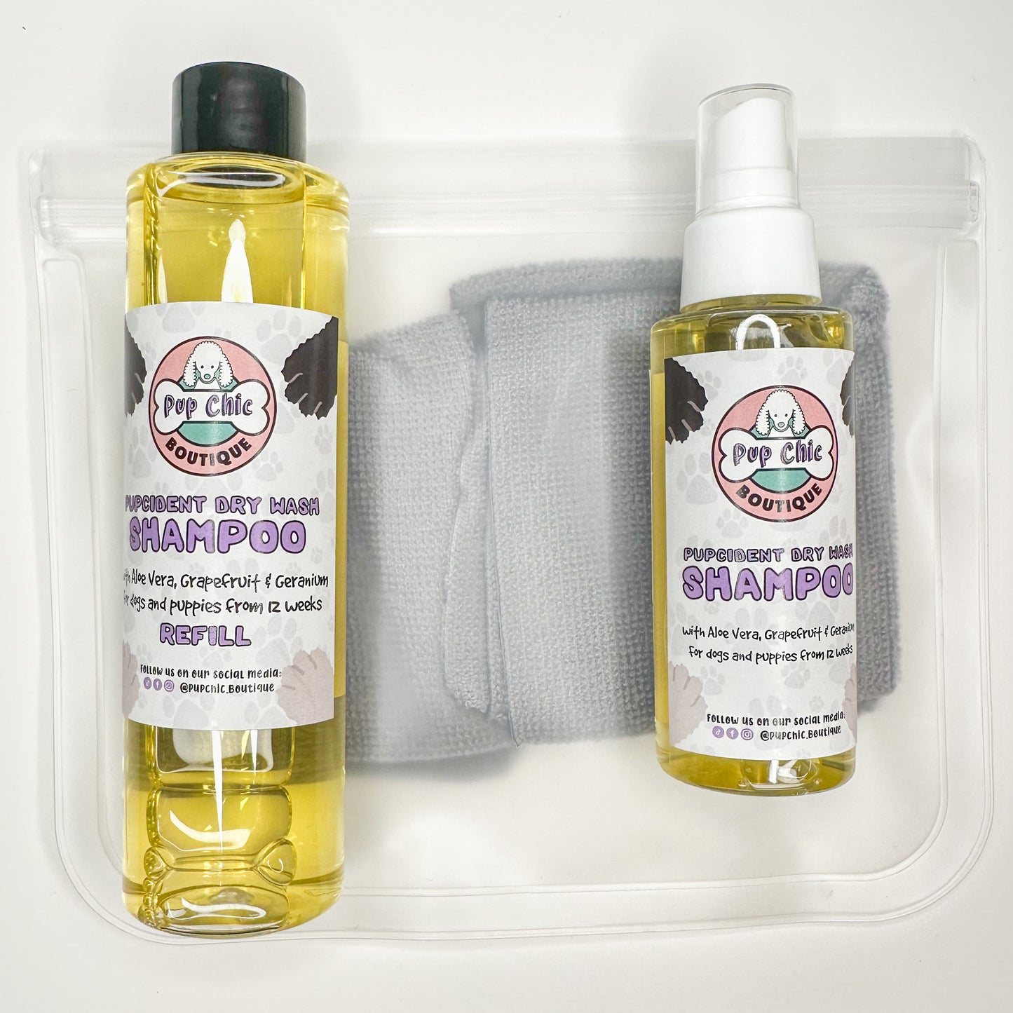 Pupcident refill wash pack bundle