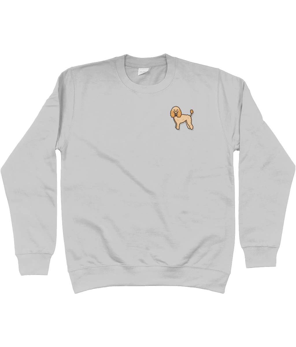 Apricot poodle sweatshirt - Oodles of Poodles