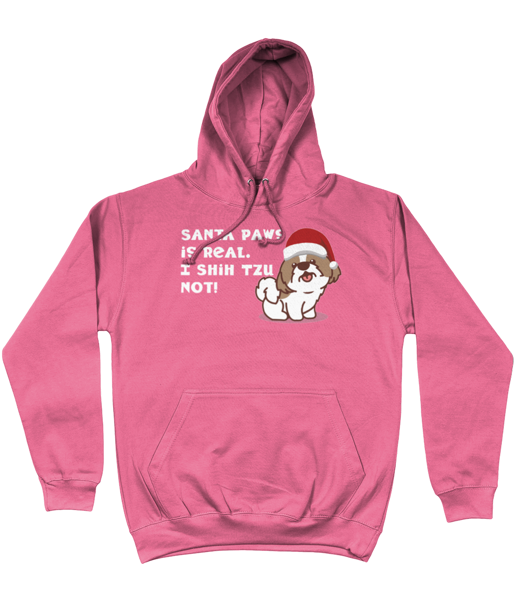 shih tzu christmas hoodie