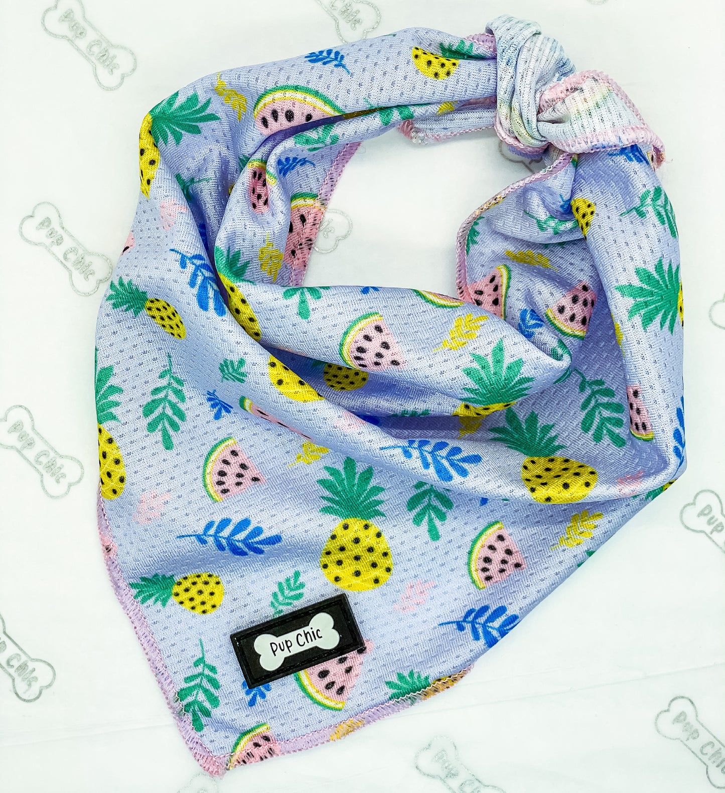 cutie fruity cooling dog bandanna