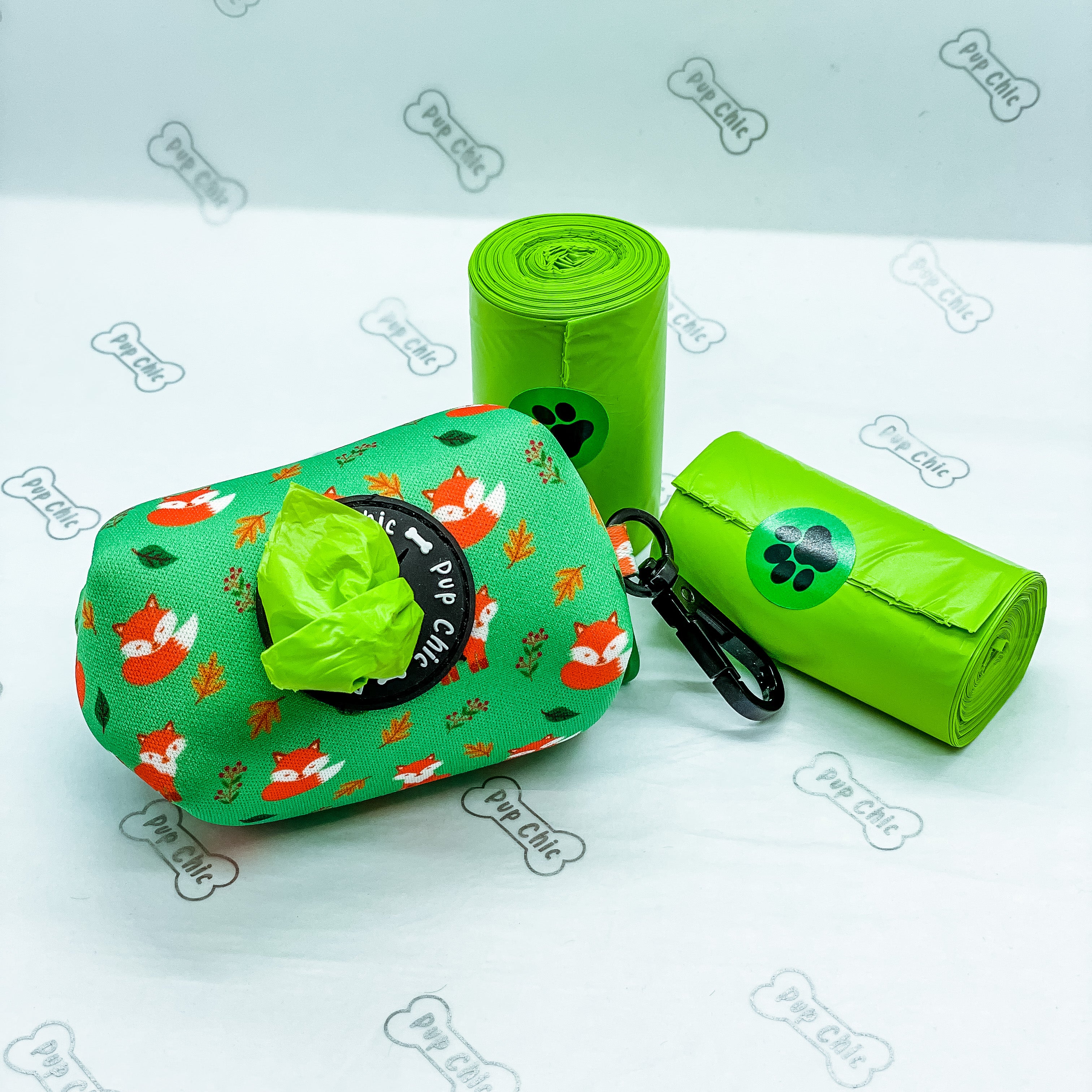 Inquisitive Fox Poo Bag Holder - Pup Chic Boutique