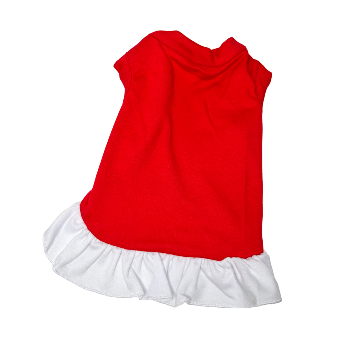 Dog personalised t-shirt dress