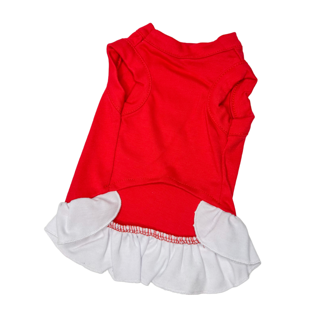 Dog personalised t-shirt dress