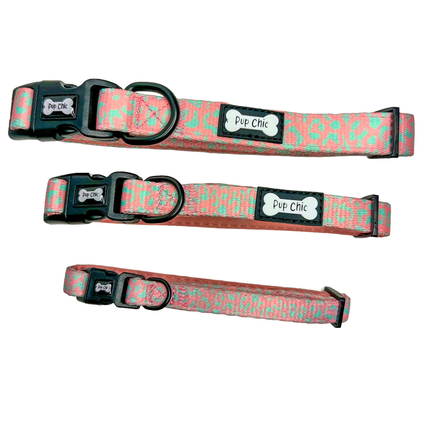 Wild Chic Collar - animal print dog collar