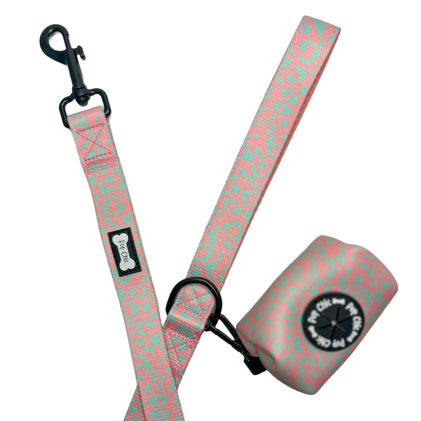 Wild Chic Lead - animal print dog leash