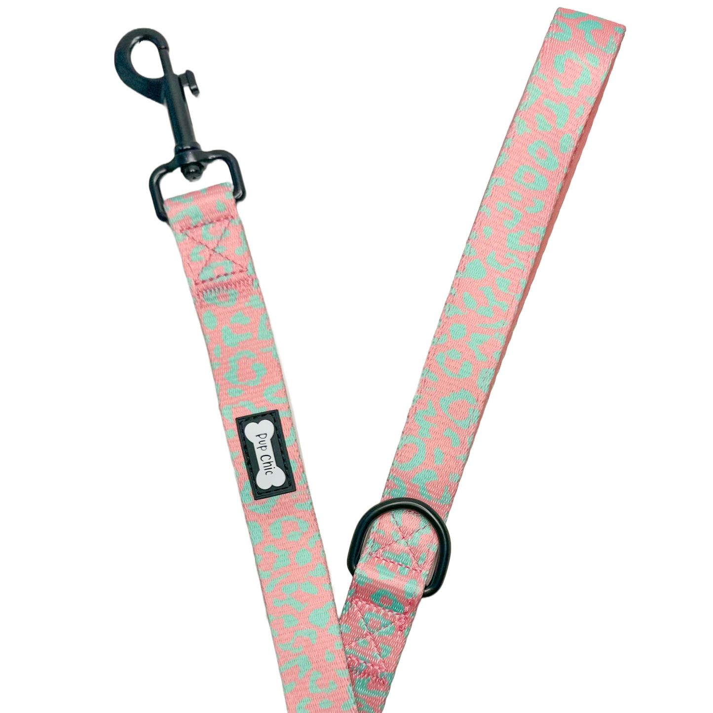 Wild Chic Lead - animal print dog leash
