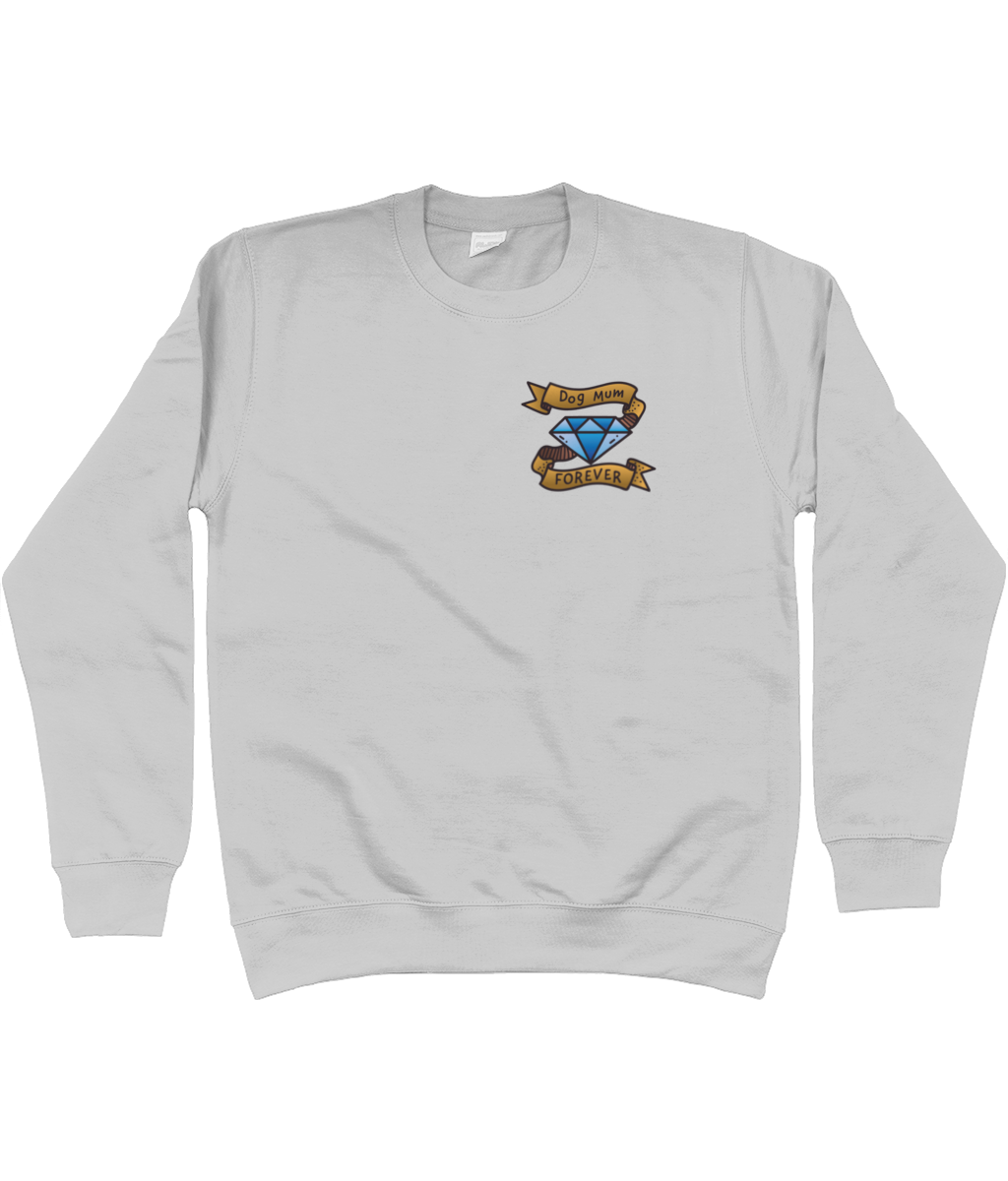 artful dogster diamond dog mum sweater