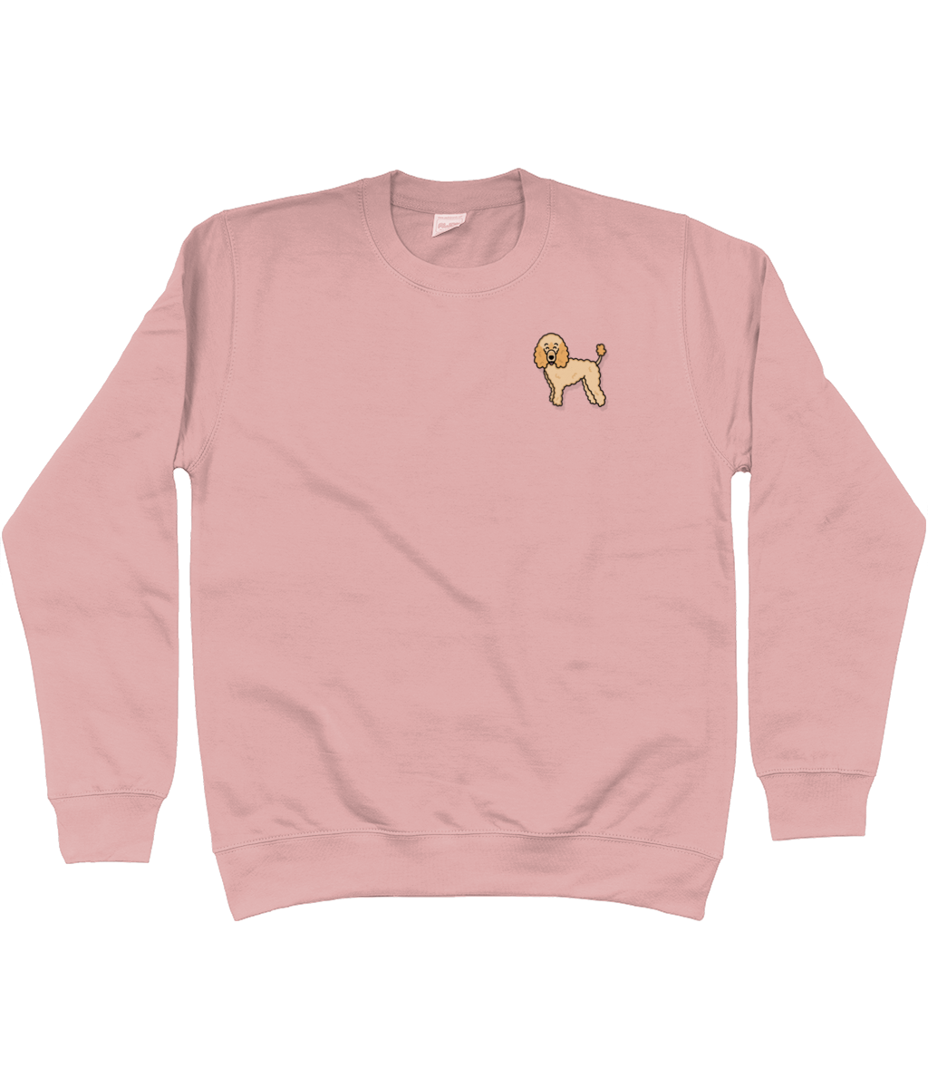 Apricot poodle sweatshirt - Oodles of Poodles