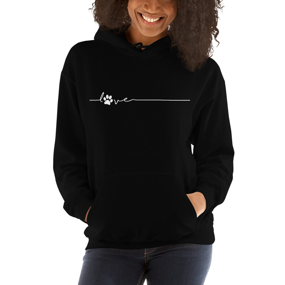 love scripted hoodie
