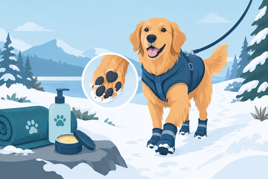 Dog Paw Care Winter Guide for Happy Walks