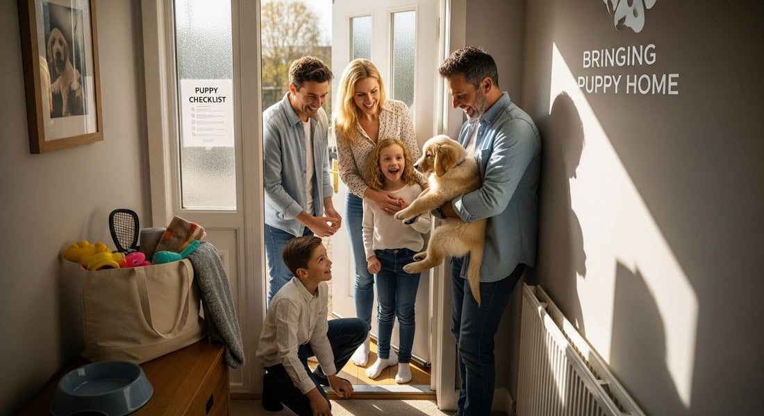 bringing puppy home checklist