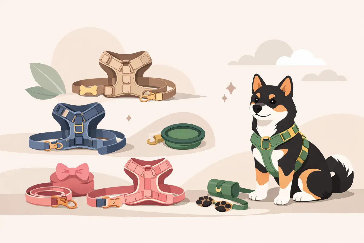 How to Choose Stylish Dog Harness Sets