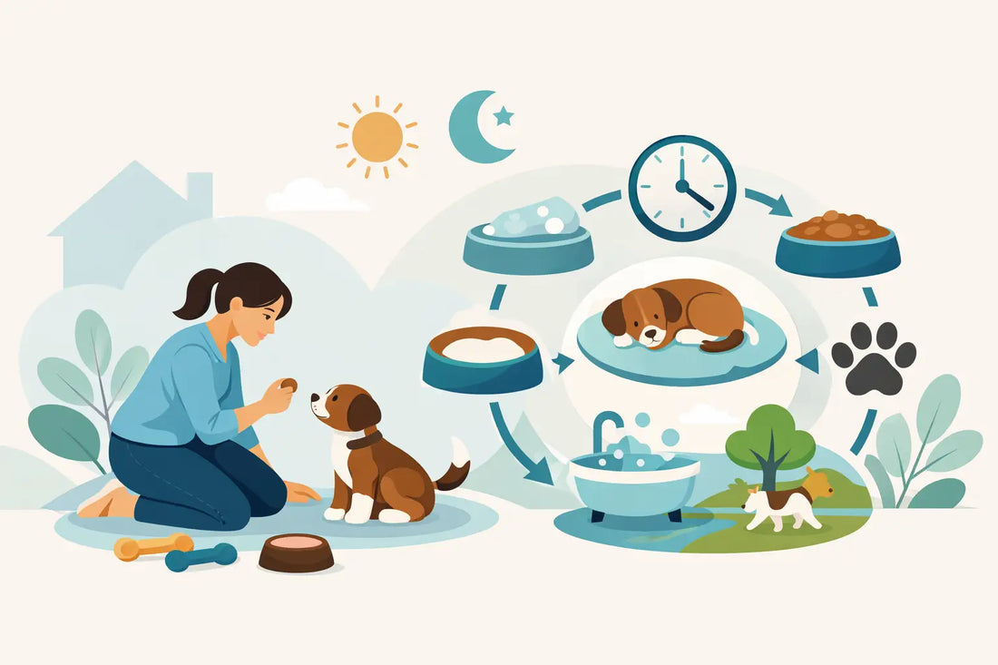 How to Build a Puppy Routine That Works