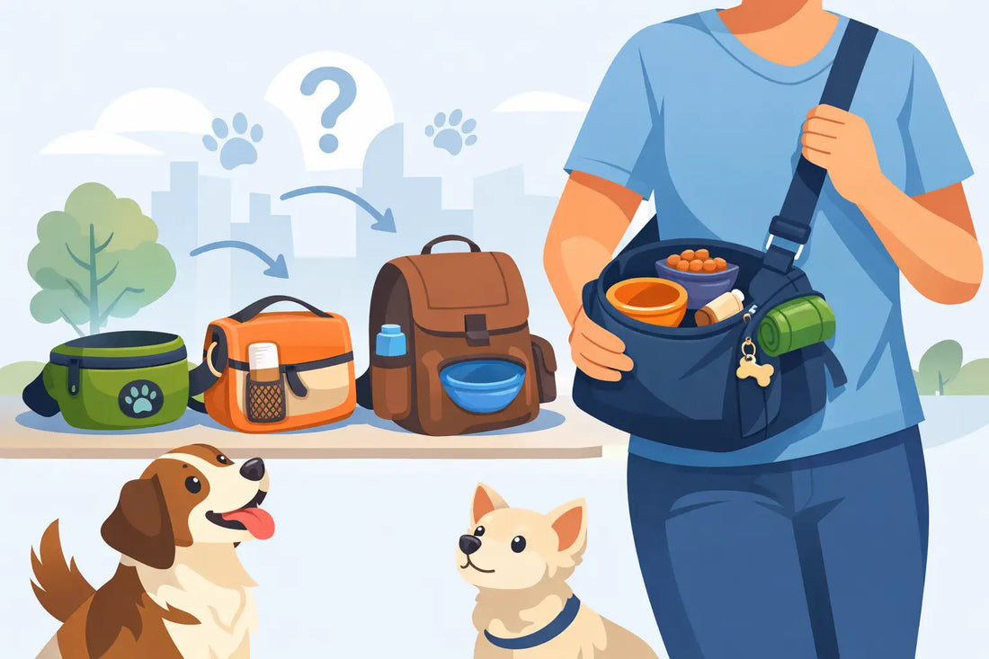 How to Choose a Dog Walking Bag