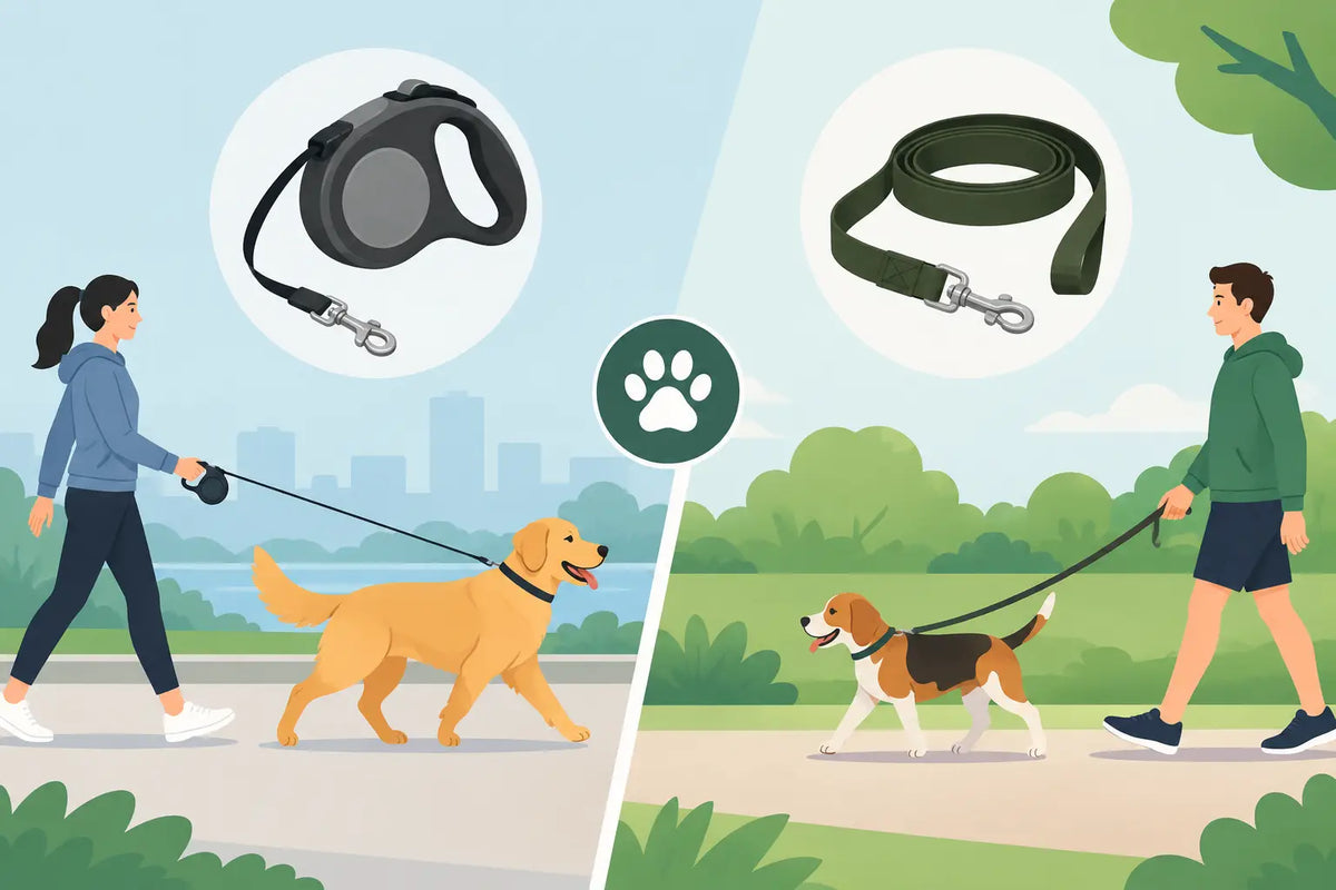 Retractable Versus Fixed Dog Lead: Which Fits?