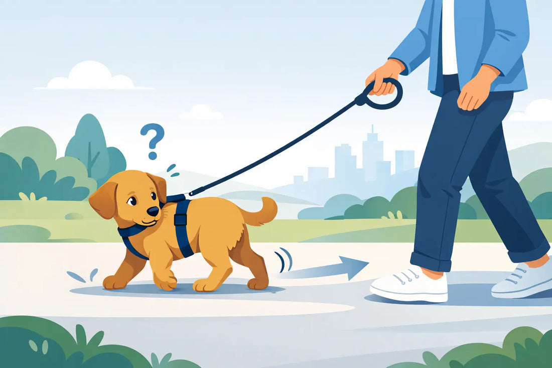 Why Does My Puppy Walk Backwards on a Lead?