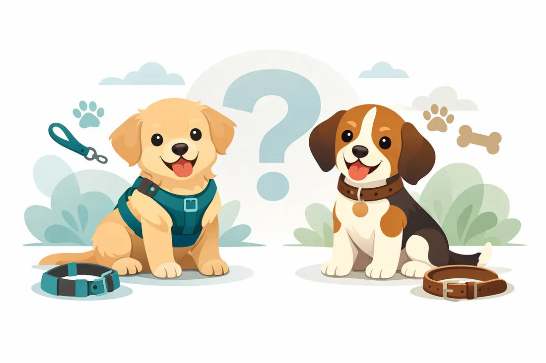 Harness or Collar Puppy: What Should They Wear?