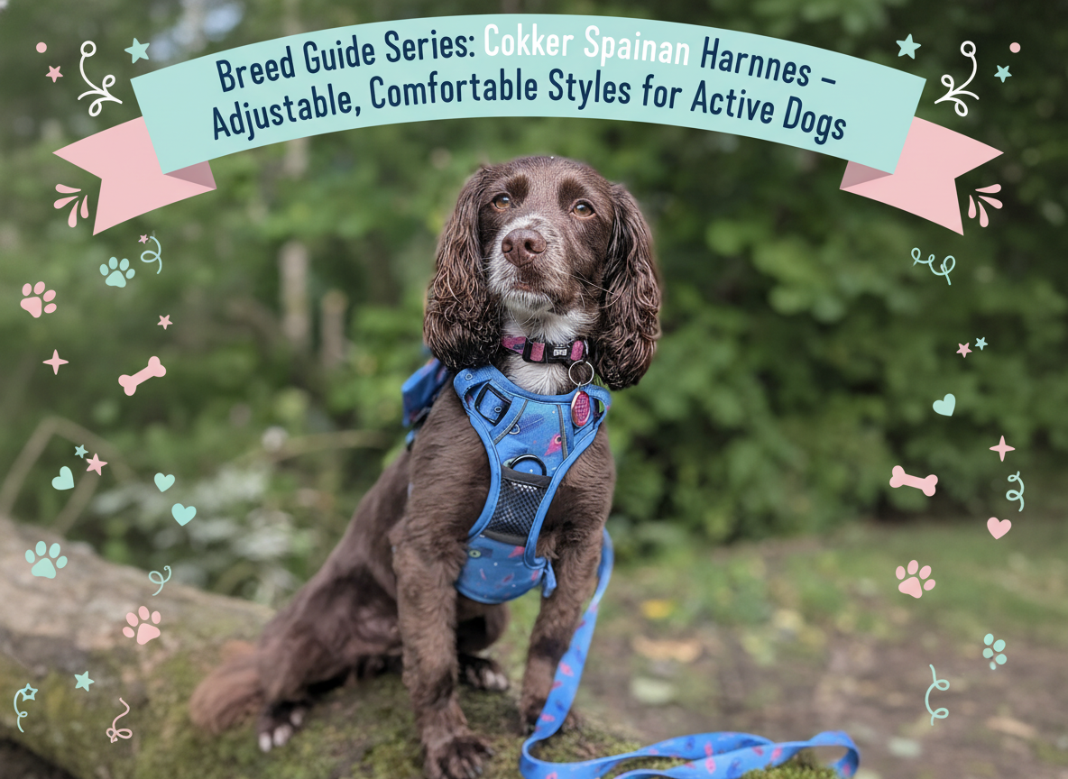 Working Cocker Harness Cocker Spaniel Harness Guide – Working & Show Cocker Sizes | Pup Chic ...