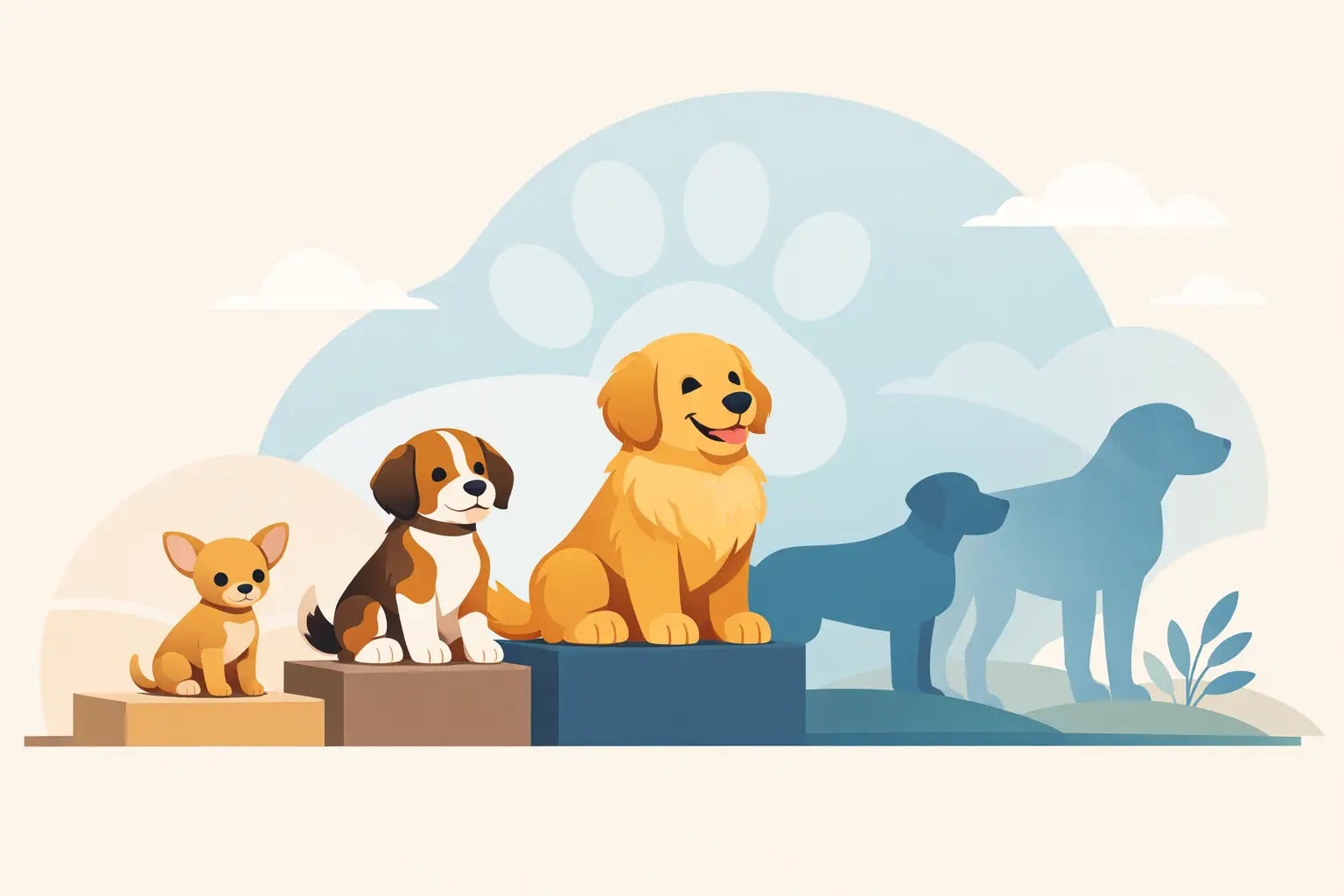 Puppy Breed Size Guide for Growing Pups