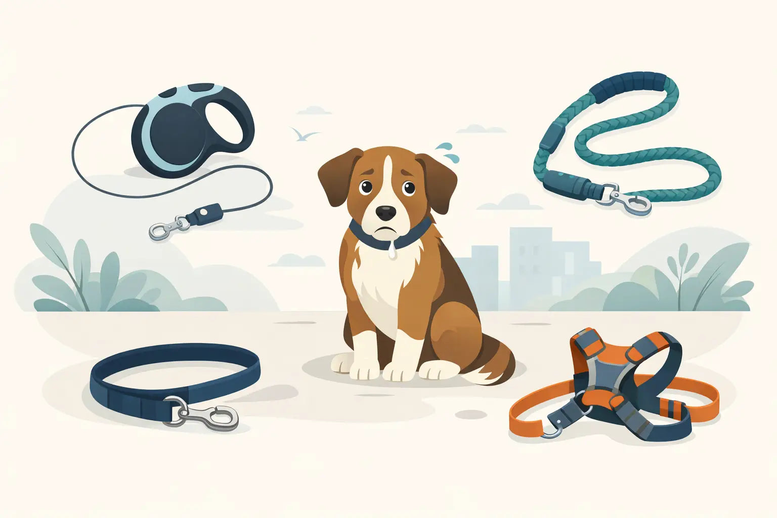 Which Lead for Nervous Dog Walks?
