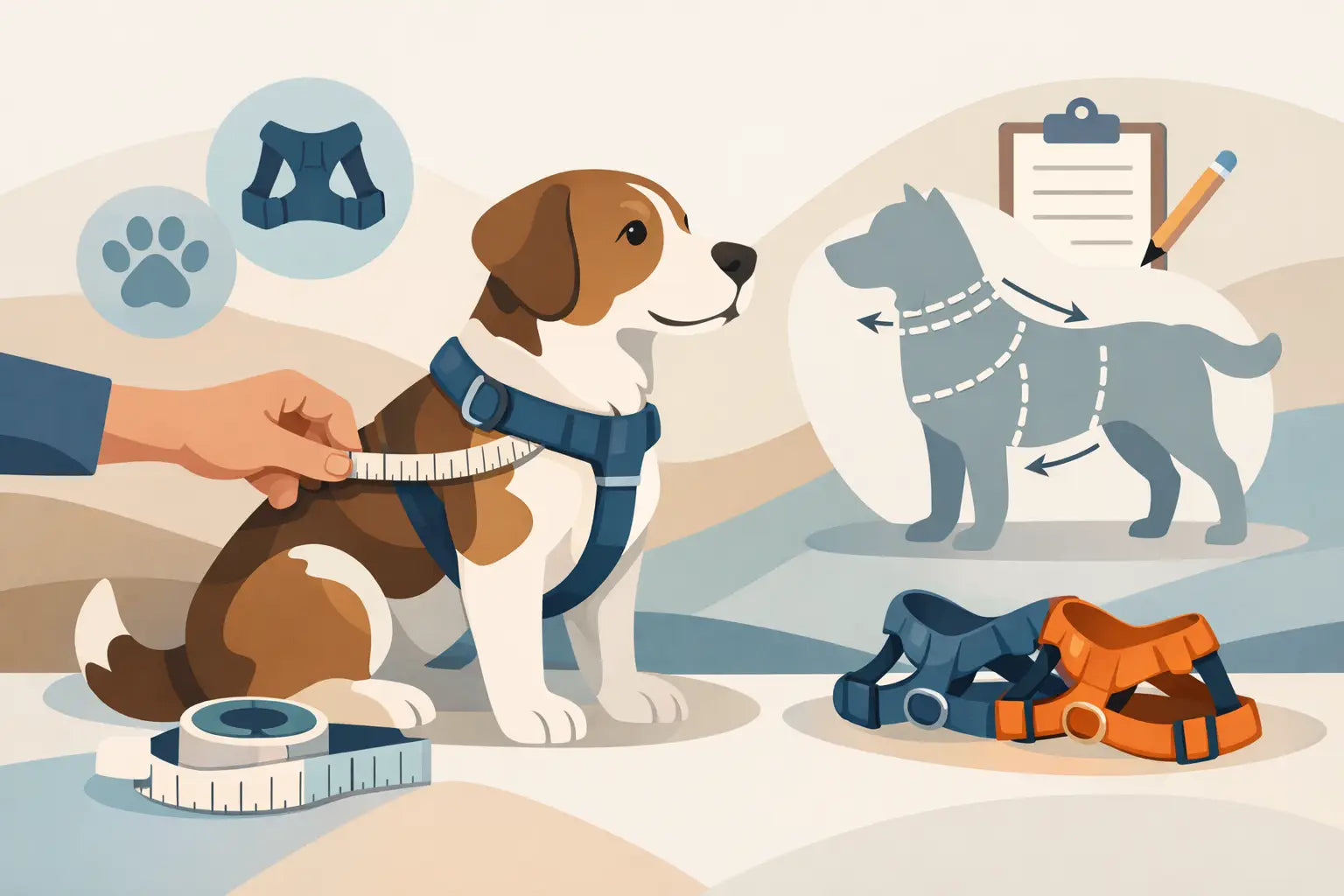 How to Measure Dog Harness Size Right