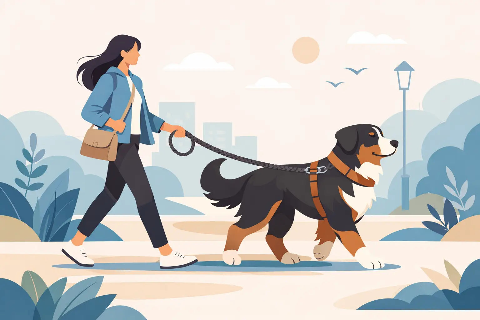 Large Dog Lead Guide for Stylish Walks