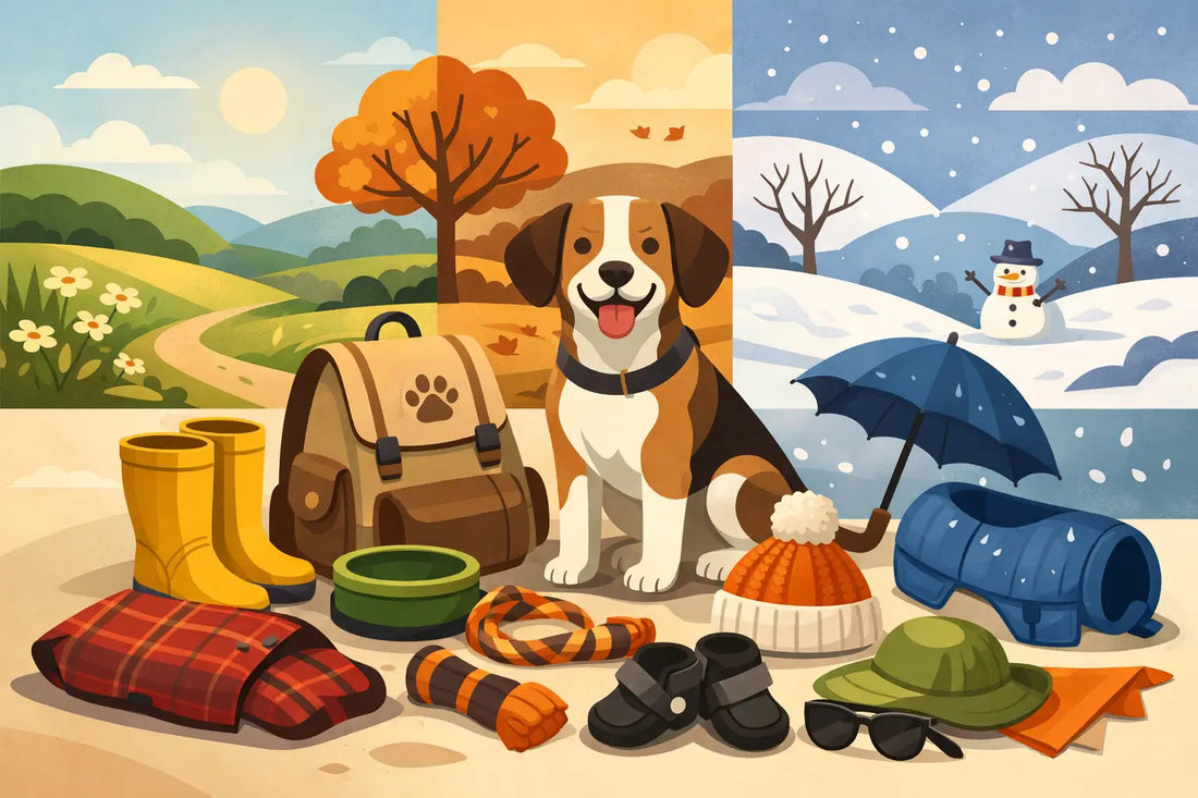 Seasonal Dog Accessories for Every British Walk