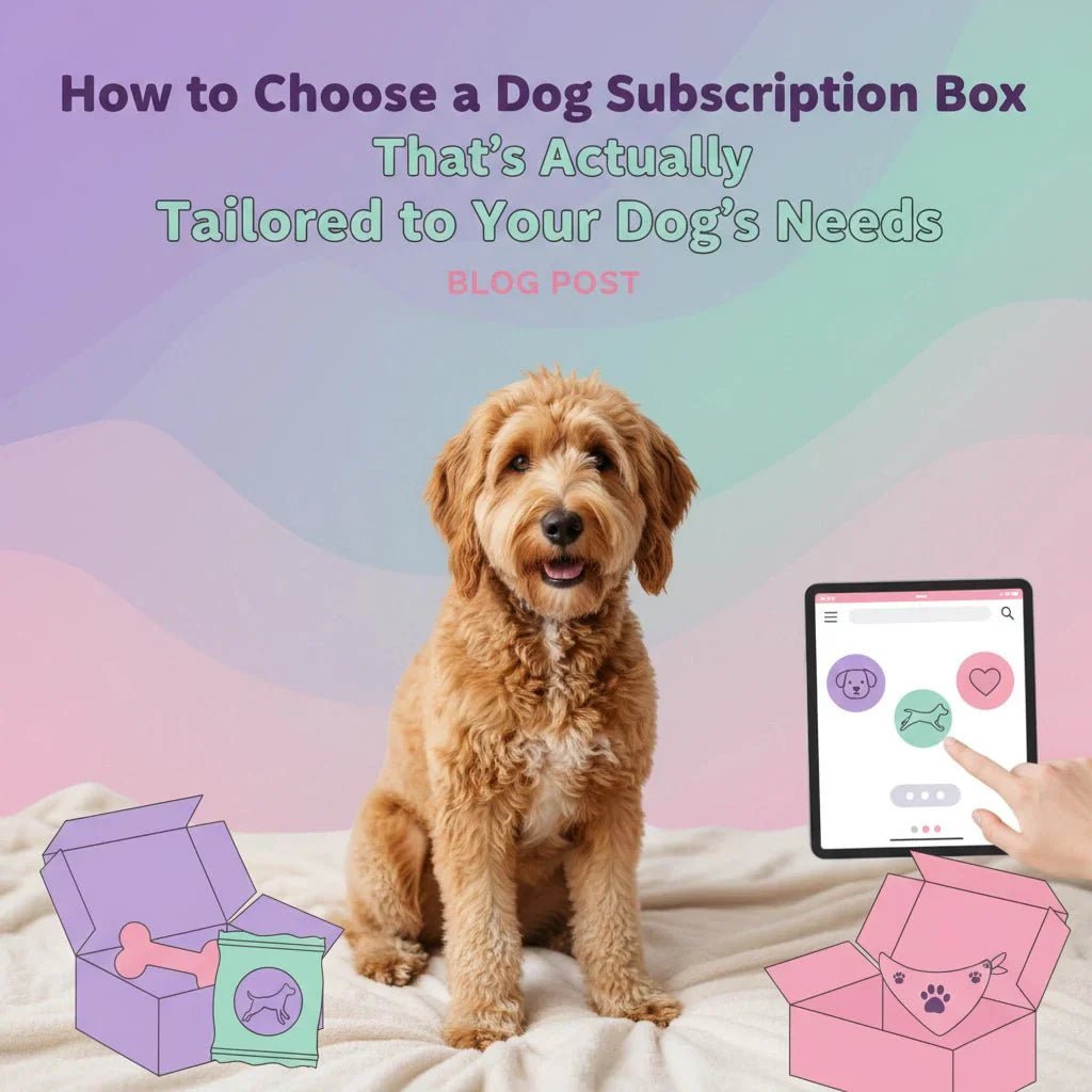 How to Choose a Dog Subscription Box That's Actually Tailored to Your Dog's Needs - Pup Chic Boutique