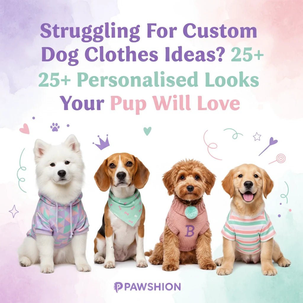 Struggling For Custom Dog Clothes Ideas? 25+ Personalised Looks Your Pup Will Love - Pup Chic Boutique