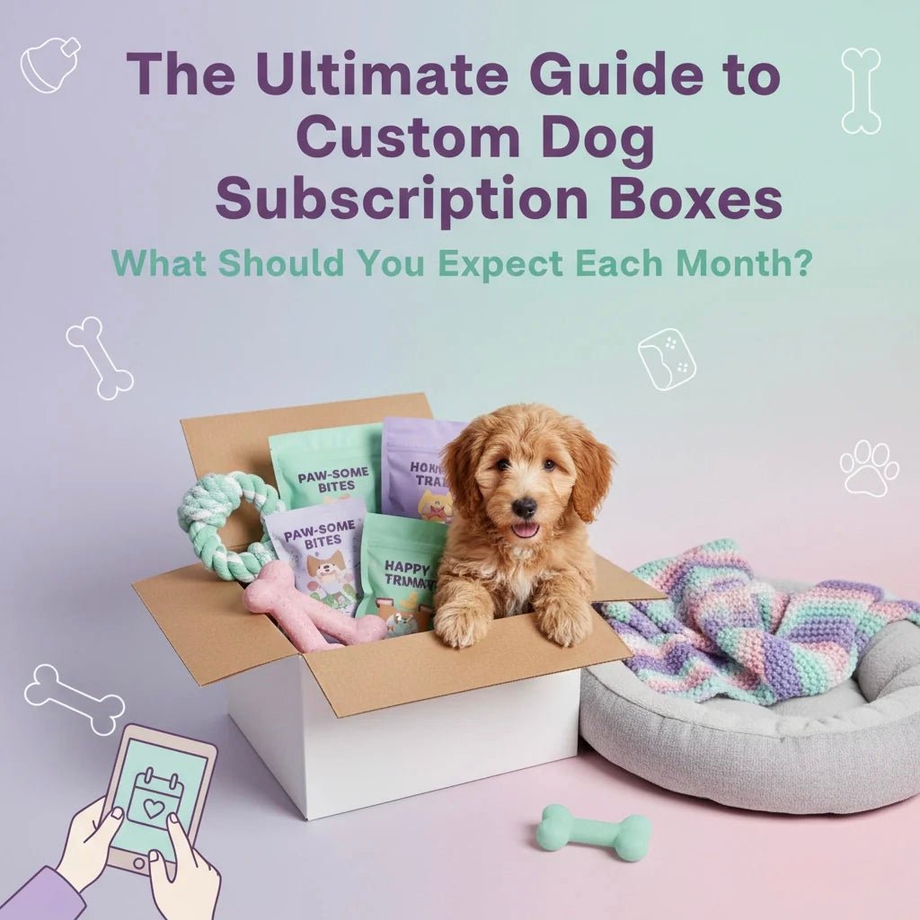 Custom Dog Subscription Boxes Guide: What to Expect Monthly | Pup Chic ...