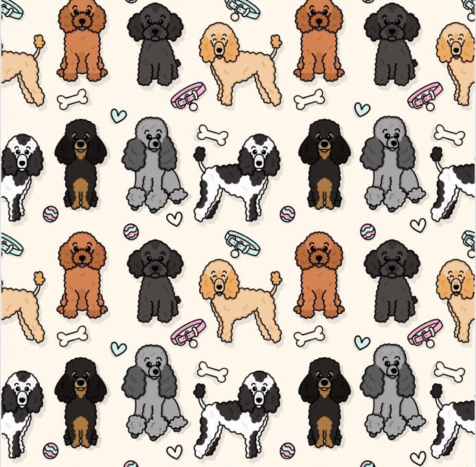 Ooodles of Poodles blanket and dog accessories