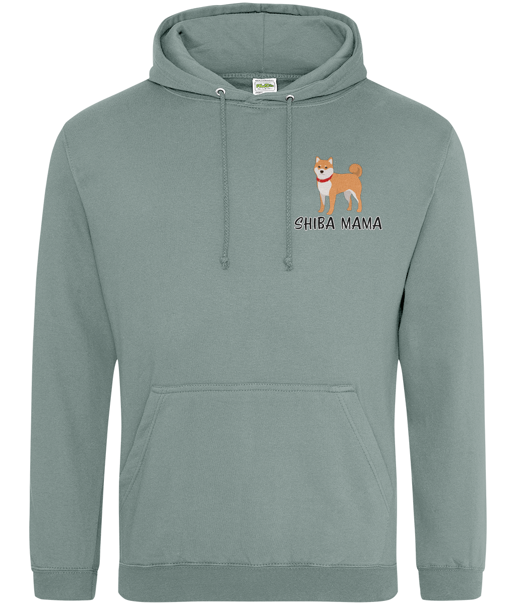 Red Shiba Mama Hoodie