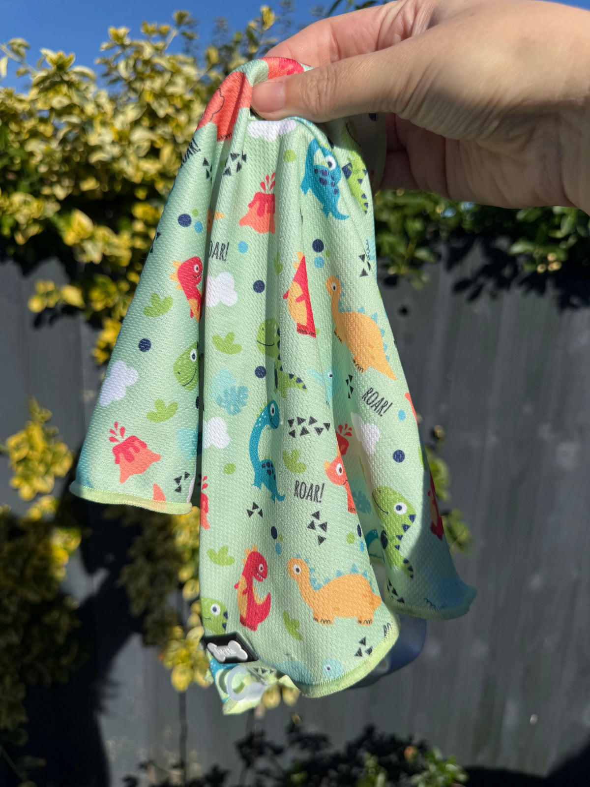 PRE-LOVED: Prehistoric Pup Large cooling bandana