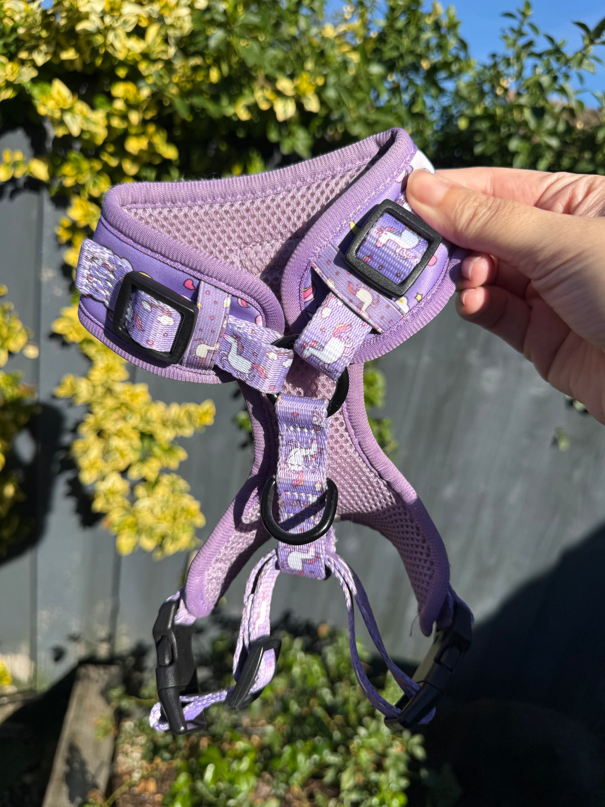 PRE-LOVED: Daydreams & Unicorns XS adjustable harness
