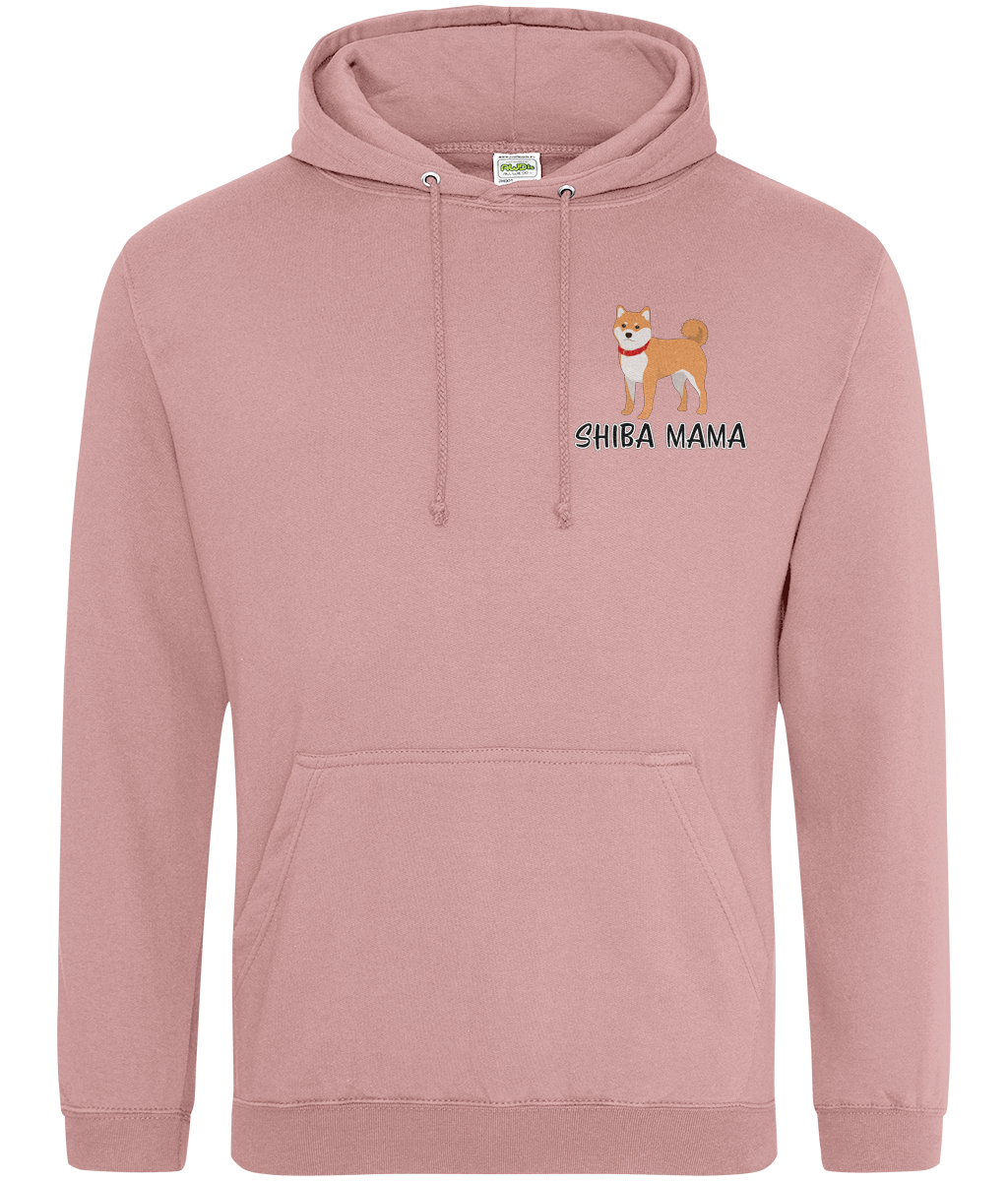 Red Shiba Mama Hoodie