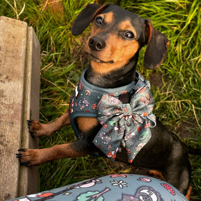 Autumn Wonderland Sailor Bow Tie - Pup Chic Boutique