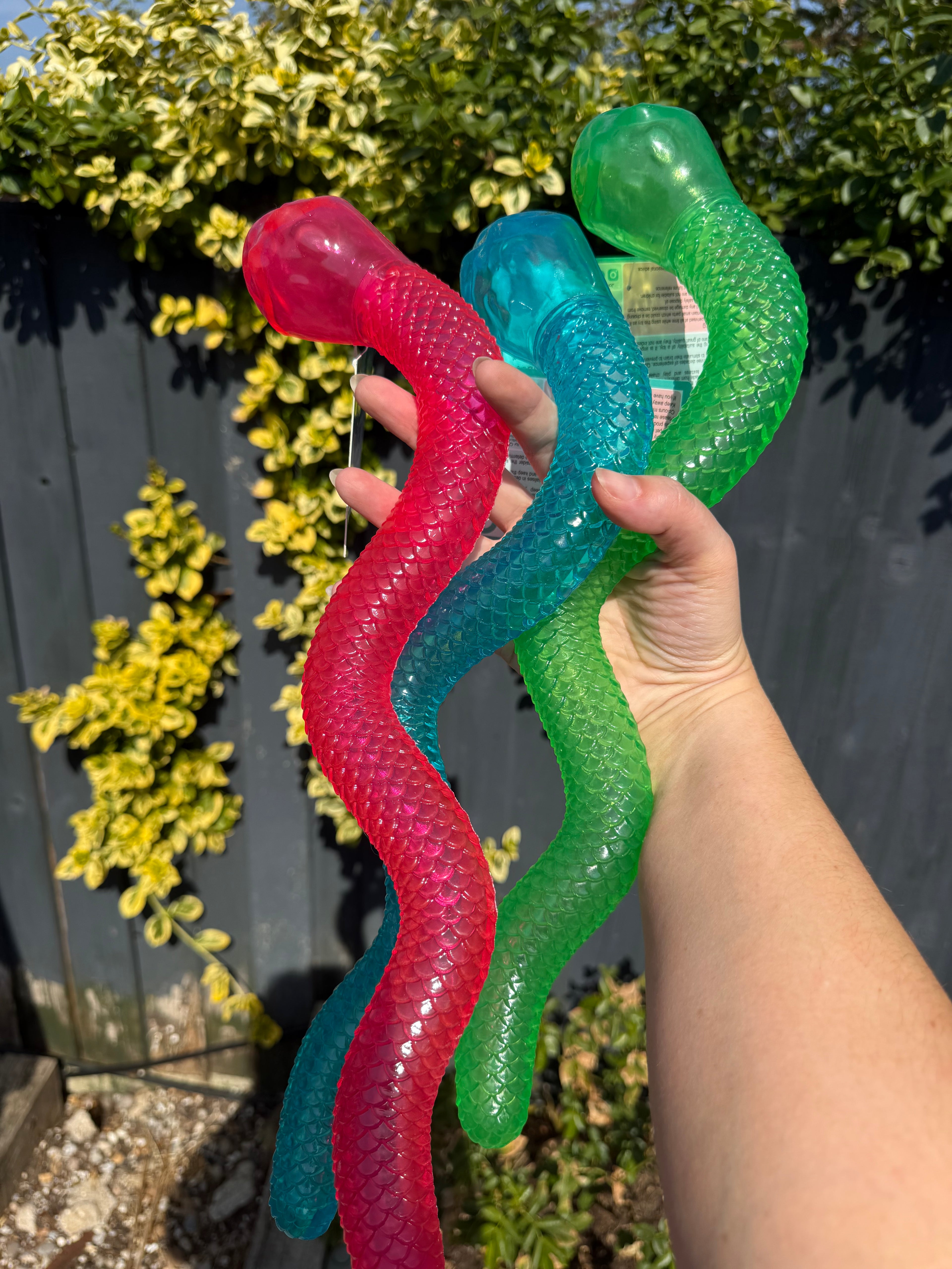Meaty TPR Snuffle Snake dog toy (40cm)