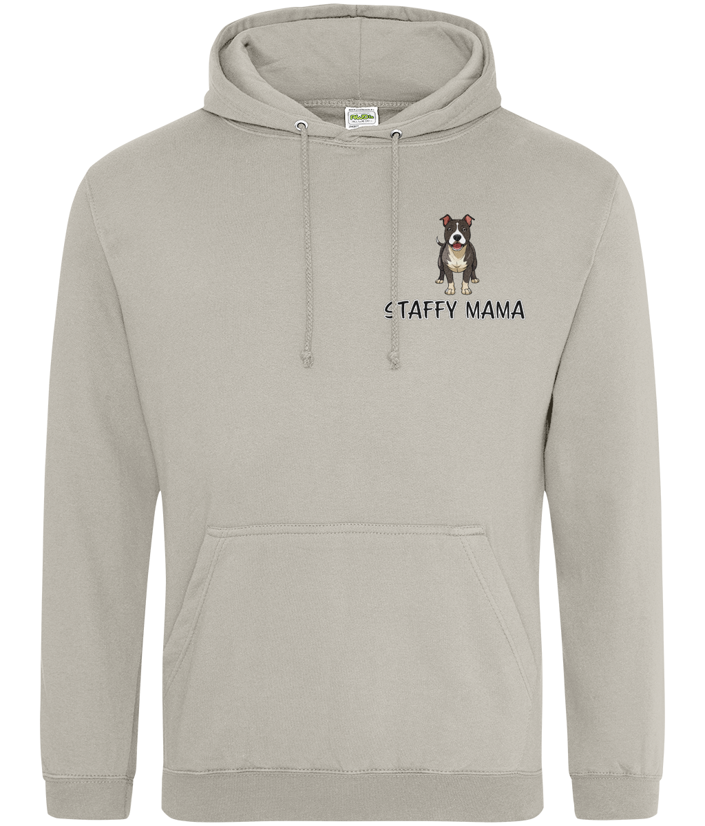 Staffy Mama hoodie - Pup Chic Boutique