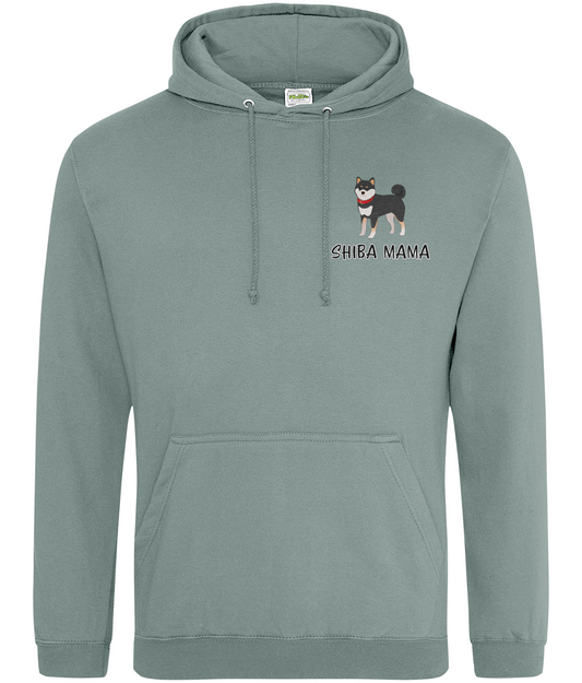 Black and Tan Shiba Mama hoodie