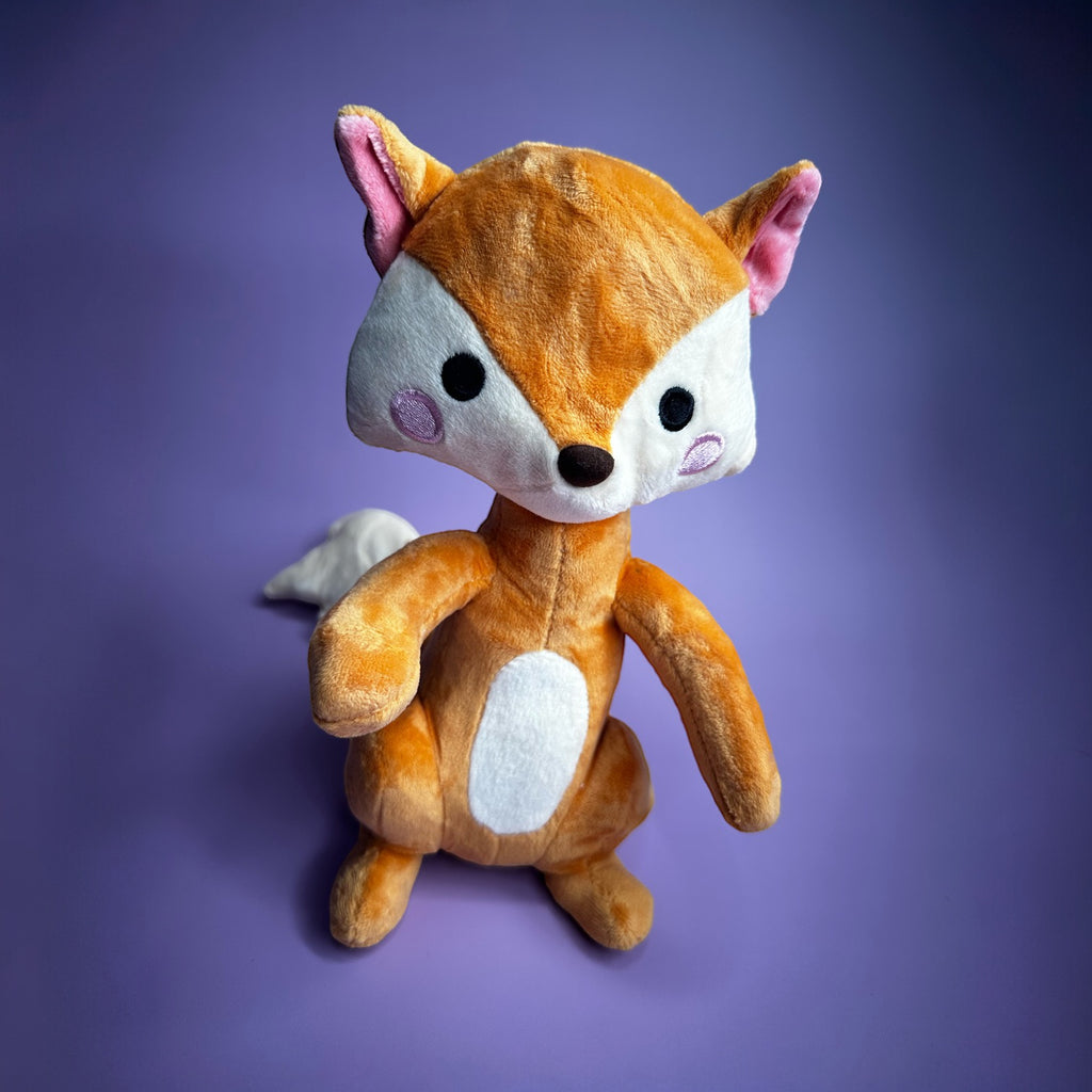 Autumn Wonderland Chessie the Fox dog toy - Pup Chic Boutique