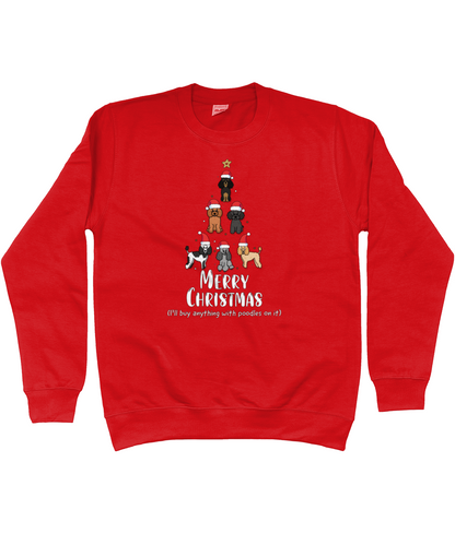 Oodles of Poodles Christmas jumper - Pup Chic Boutique