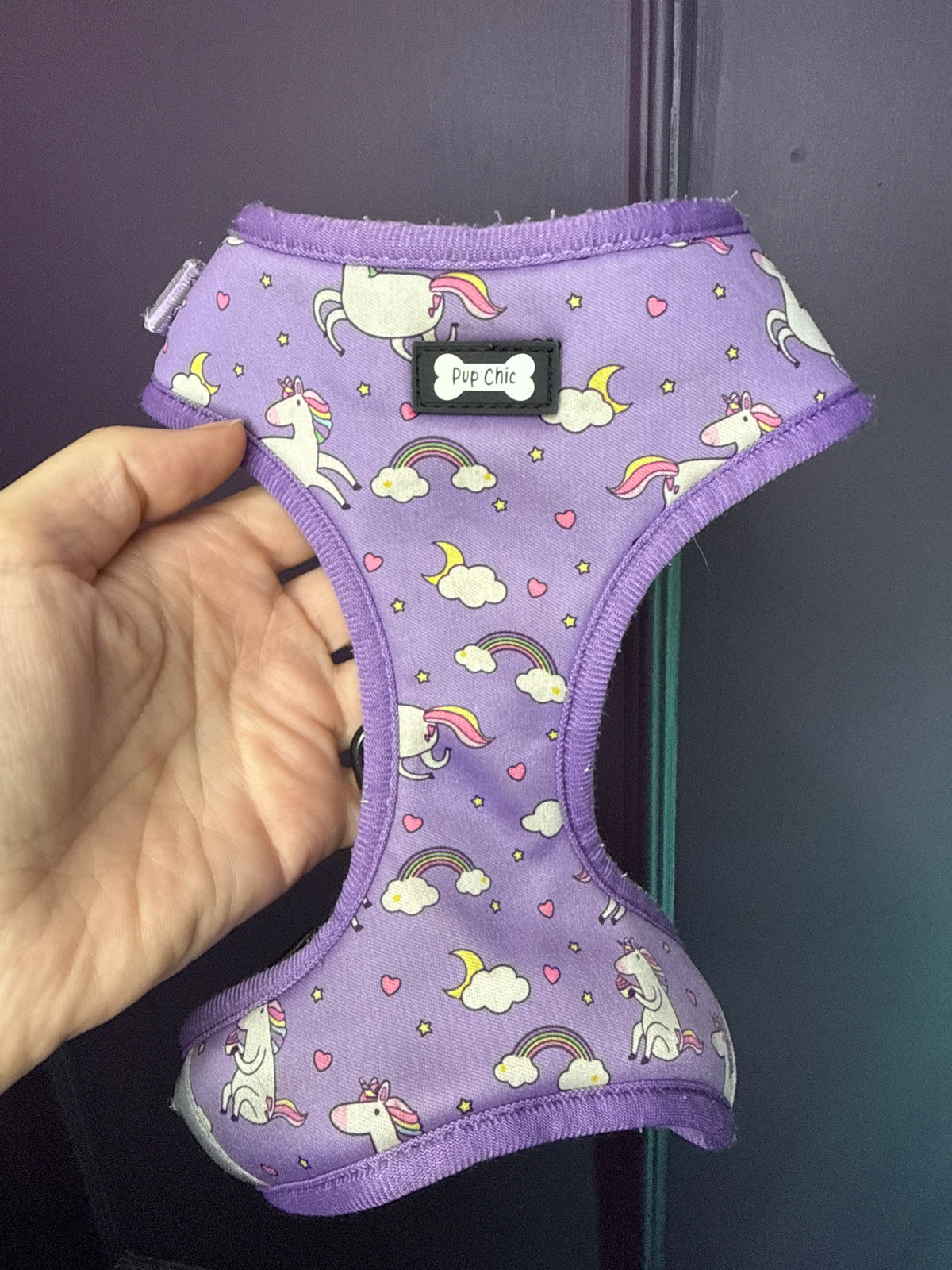 PRE-LOVED: Daydreams & Unicorns Small adjustable harness