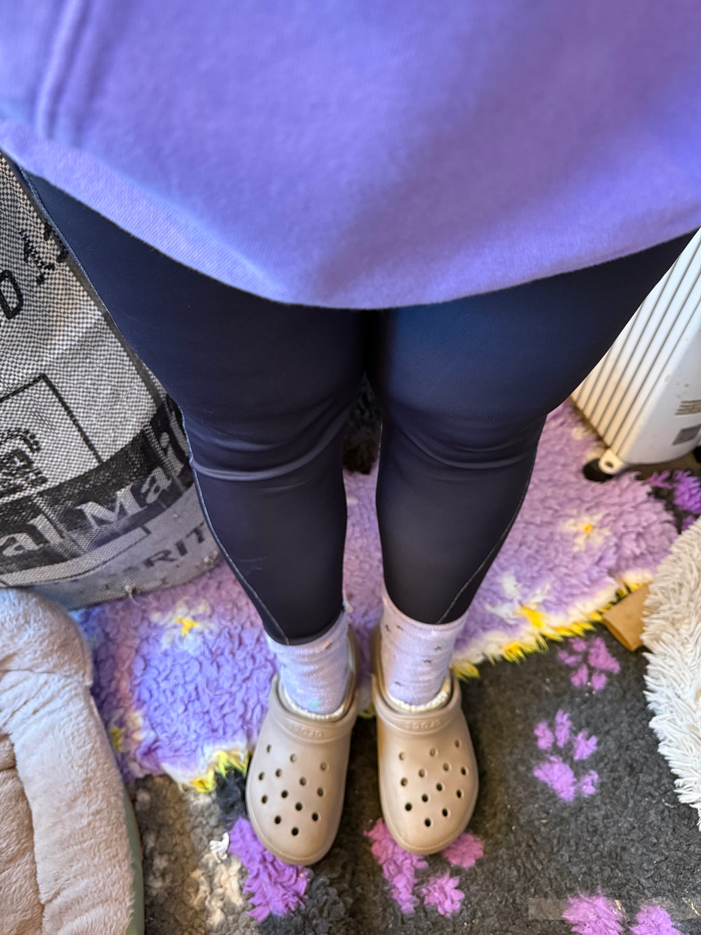 Black Dog Walking Leggings – Hair-Resistant Pocket Leggings