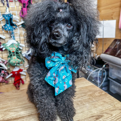 Lazy Sloth Sailor Bow Tie for Dog