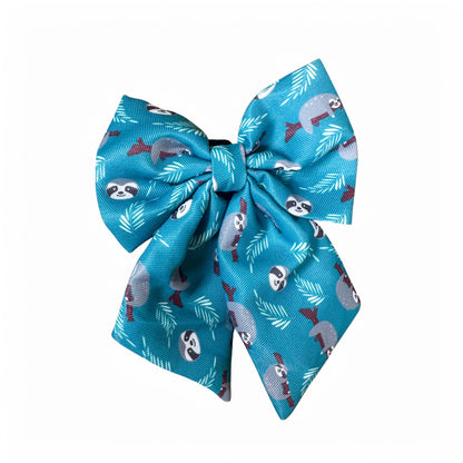 Lazy Sloth Sailor Bow Tie for Dog