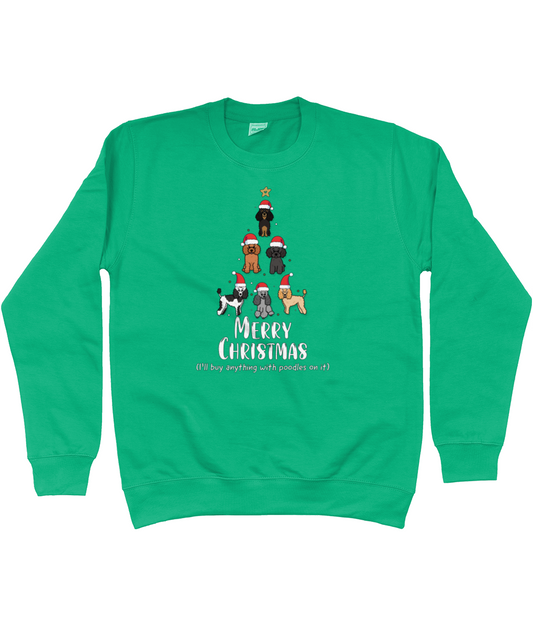 Oodles of Poodles Christmas jumper